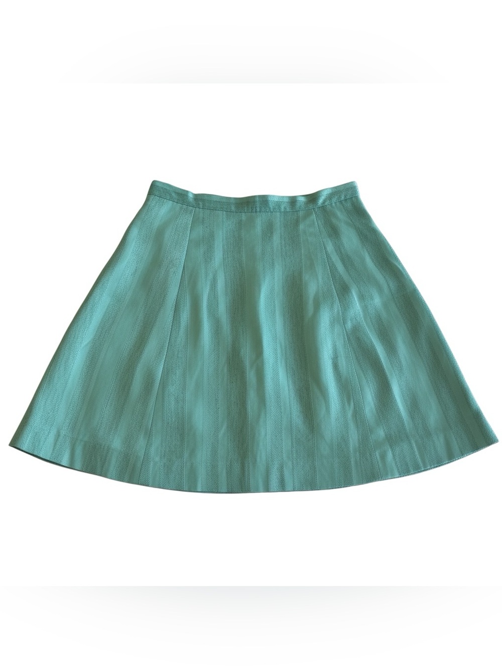🛍️SALE🛍️ A-line Teal / Aqua Midi Women’s Skirt - Picture 2 of 5